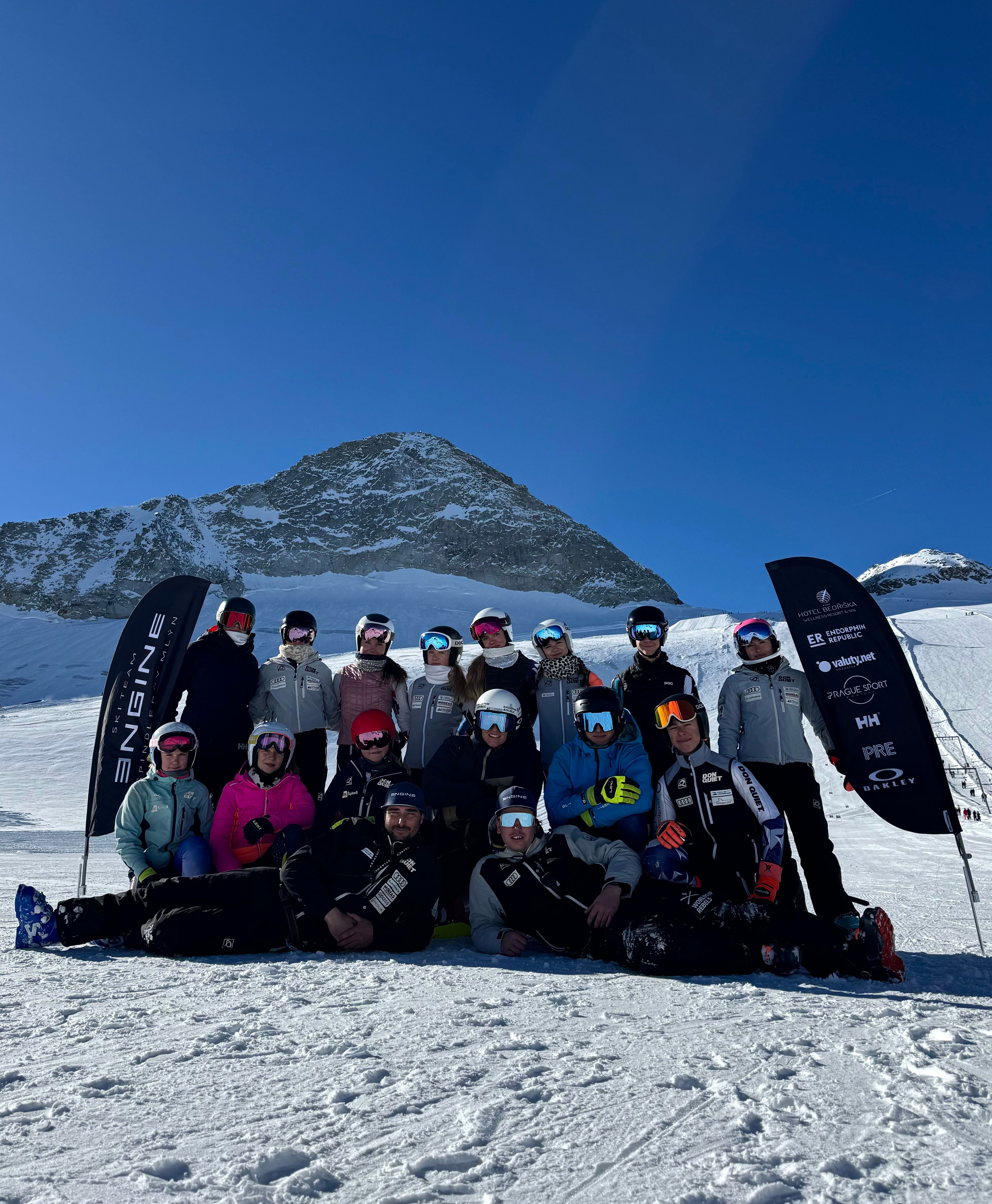 Žáci mají za sebou přípravu na ledovcích